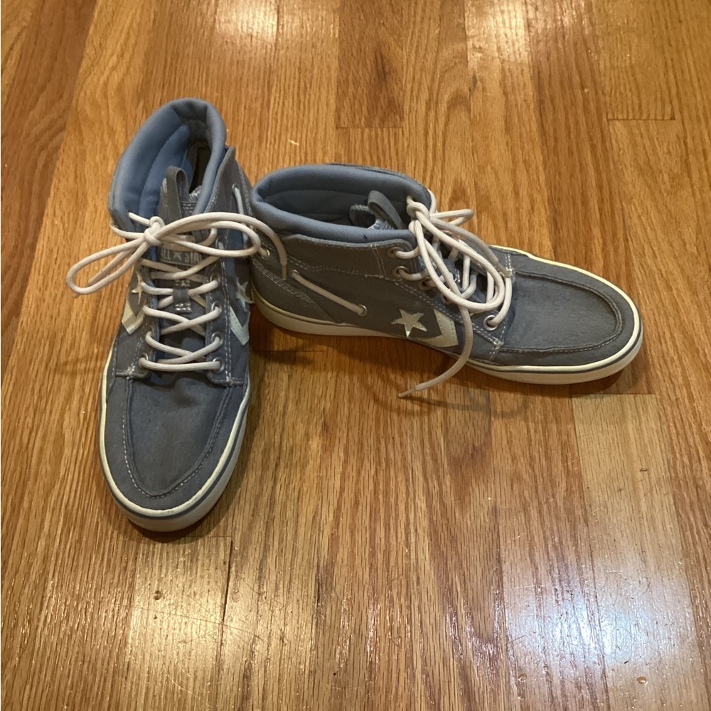 Men’s converse high top boat shoe⭐️